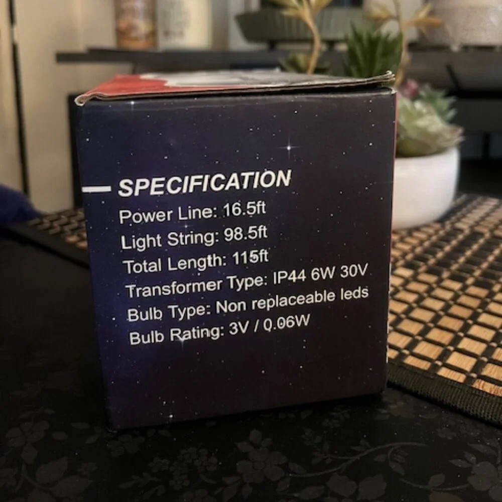 3/$15~300 LED String Lights (NIB)
